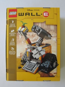 LEGO IDeas Wall·E Set Box Back