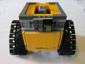 LEGO Ideas Wall·E Set Halfway Built