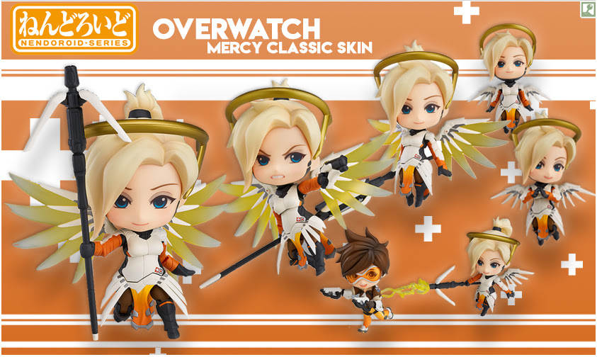 Nendoroid Overwatch Mercy Classic Skin Figure Standing (2)