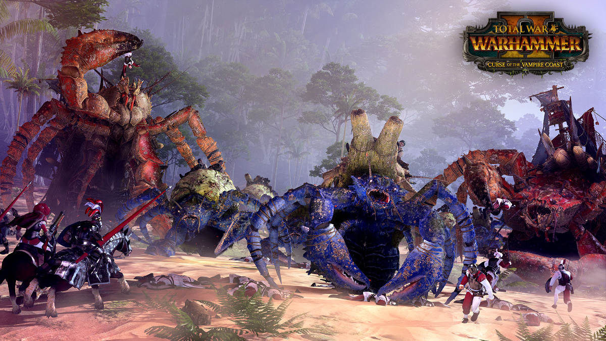 Curse Of The Vampire Coast Comes To Total War Warhammer II - Coastal Creatures