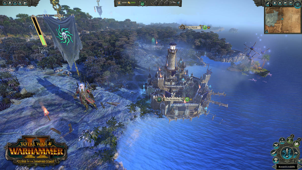 Curse Of The Vampire Coast Comes To Total War Warhammer II - Luthor Harkon Campaign