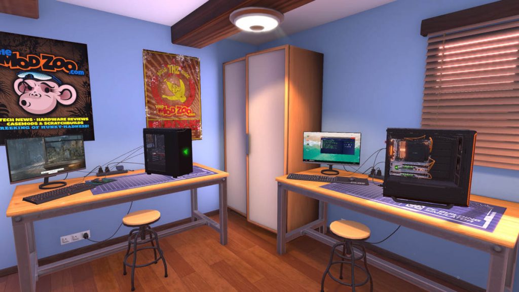 You can now play PC Building Simulator on your PC. Makes sense.