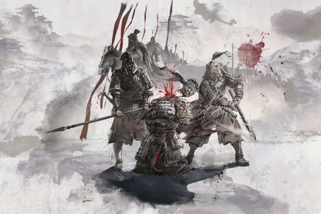 Even the Total War: Three Kingdoms Reign of Blood loading screen makes the difference clear