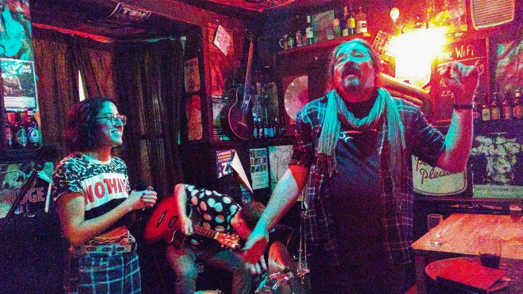 Mark McGivern Introducing Collars at the Flying Pig in January 2020