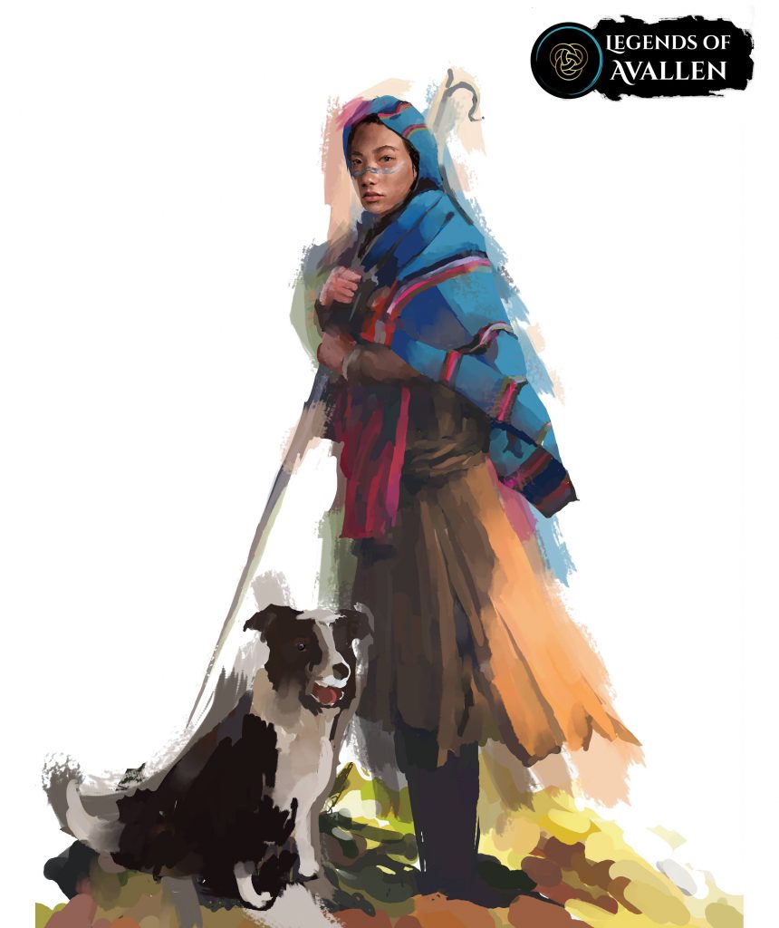 Legends of Avallen is inspired by Celtic mythology and Roman-occupied Britain